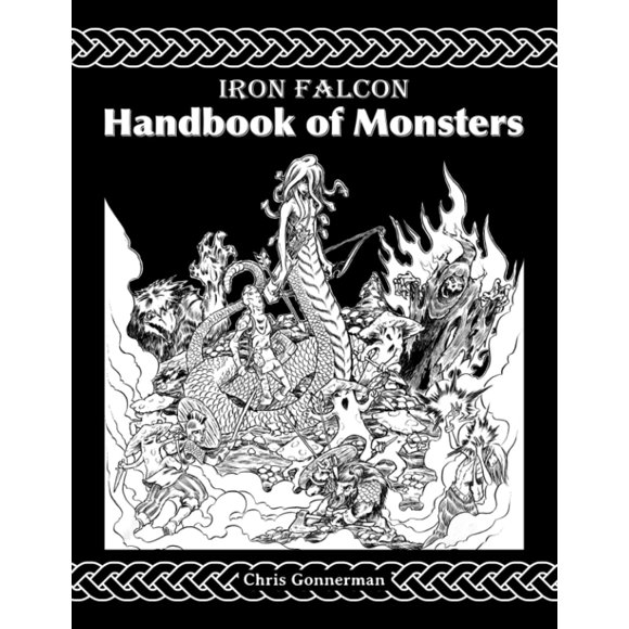 Libro Iron Falcon: Manual de monstruos de Katio Kadio