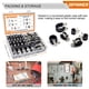 thumbnail image 5 of Kit surtido de abrazaderas para cables ISPINNER 304 de acero inoxidable, 5 of 7
