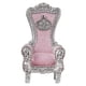 thumbnail image 1 of Sofá Individual Para Casa De Muñecas, Simulación Para Decoración, Accesorios De Jardín De Hadas, Rosa Y Plata, 1/12, 1 of 3