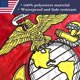 thumbnail image 5 of Bandera de Nylon 91 × 152 cm del Cuerpo de Marines de EE. UU. – KUOKIP, 5 of 7