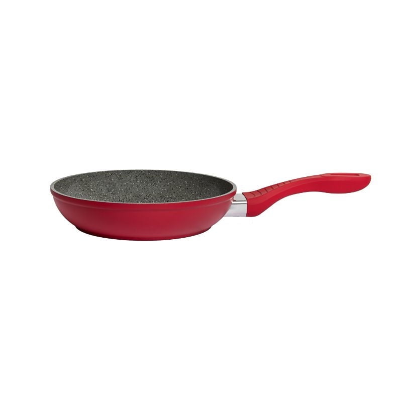 Kitchenware - Sartén Ceramarble 28 Cm Aluminio Fundido Berries Rojo