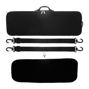Magideal - Estuche Rígido Para Violín 4/4, Bolsa De Transporte Ligera Para Violín, Caja De Protección Para Violín De Forma Oblonga Impermeable Para Regalo De Ama