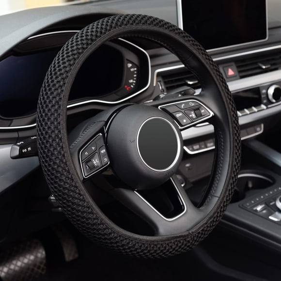 Funda de volante KAFEEK Elastic Stretch 37-39 cm negra