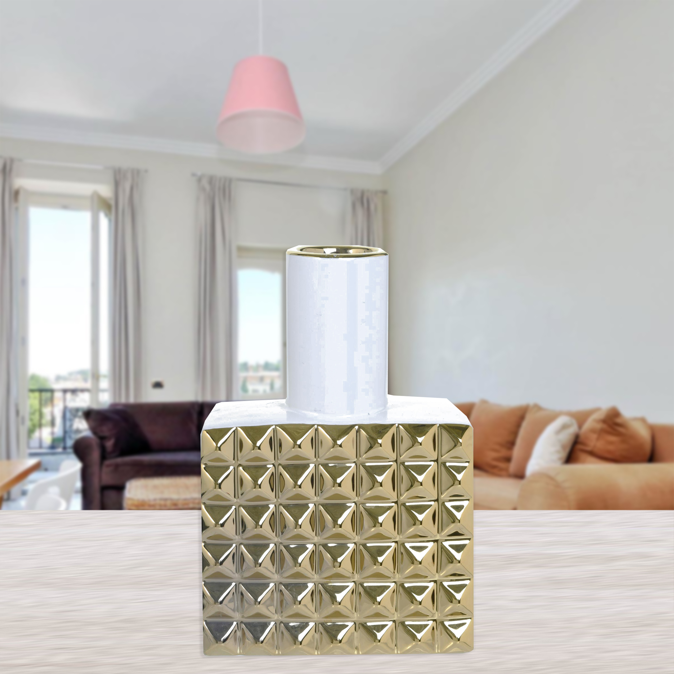 Mallorca - Jarrón Decorativo Lorient Cuadrado