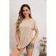 thumbnail image 4 of Blusa Polera Mujer Manga Corta Tipo Encaje Tendencia Premium 5001, 4 of 4