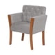 thumbnail image 2 of Sitial Kiel Tela Velvet Gris, 2 of 4