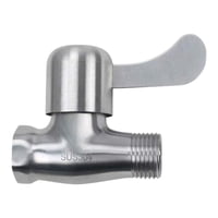 Bothyi - Válvula De Cierre Válvula De Ángulo Resistente Para Calentadores De Agua Lavadora Baño De Acero Inoxidable