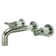 thumbnail image 1 of Soporte de pared Kingston Brass Concord con 2 manijas, cromado, 1 of 3