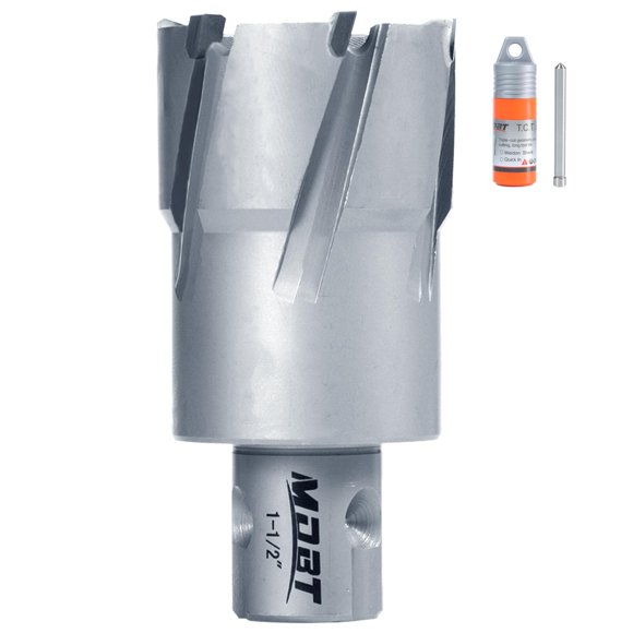 Cortador anular MDBTTOOLS TCT de 3,81 cm de diámetro y 3,49 cm de profundidad