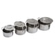 thumbnail image 1 of Juego de ollas Buffalo Tools SSTP4 de acero inoxidable, 8 piezas, 1 of 6