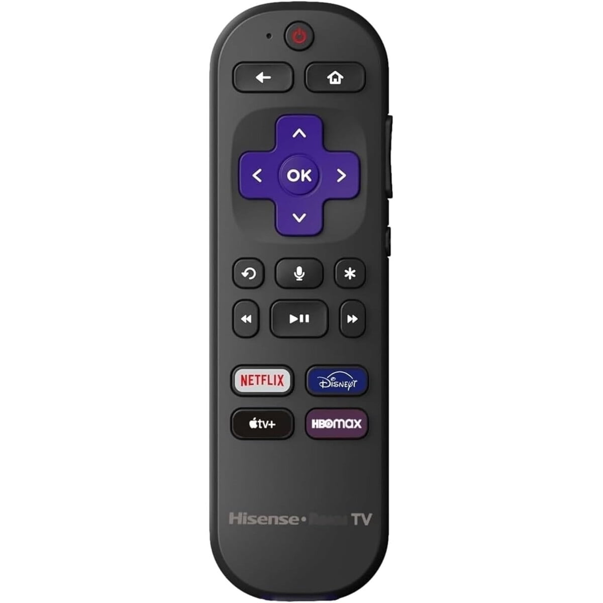 Control Remoto Voz Hisense Roku Tv 4k Repuesto Netflix