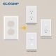 thumbnail image 4 of Placas de pared de 1 elemento con receptáculo dúplex ELEGRP Outlet Covers, 4 of 6