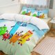 thumbnail image 2 of Number Block Bedding Set Duvet Cover Comfortable and Lightweight Cartoon Bedding 3 Piece Bed Set, 2 of 5