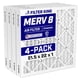 thumbnail image 1 of Filtro de aire King, 21,5 x 22 x 2 cm (MERV 8) (paquete de 4), 1 of 6