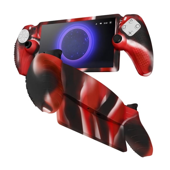 Funda de Silicona Camuflaje Rojo para PlayStation Portal – TNP Products