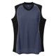 thumbnail image 1 of Jersey Martin Sports sin mangas con cuello en V para mujer, azul marino, talla XL, 1 of 1