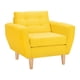 thumbnail image 2 of Sofa Bote 1c Felpa 05 Amarillo, 2 of 6