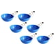 thumbnail image 4 of 6 Piezas Bebederos De Pollo Cuenco De Agua Cuencos De Plástico Para Pollitos De Codorniz Azul, 4 of 5