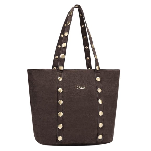 Cartera Gran Capacidad Estela Café Calu