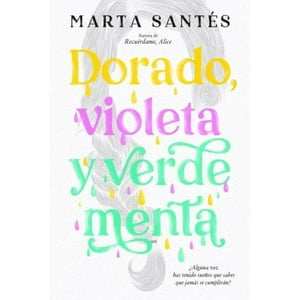 Titania - Libro Dorado,Violeta Y Verde Menta