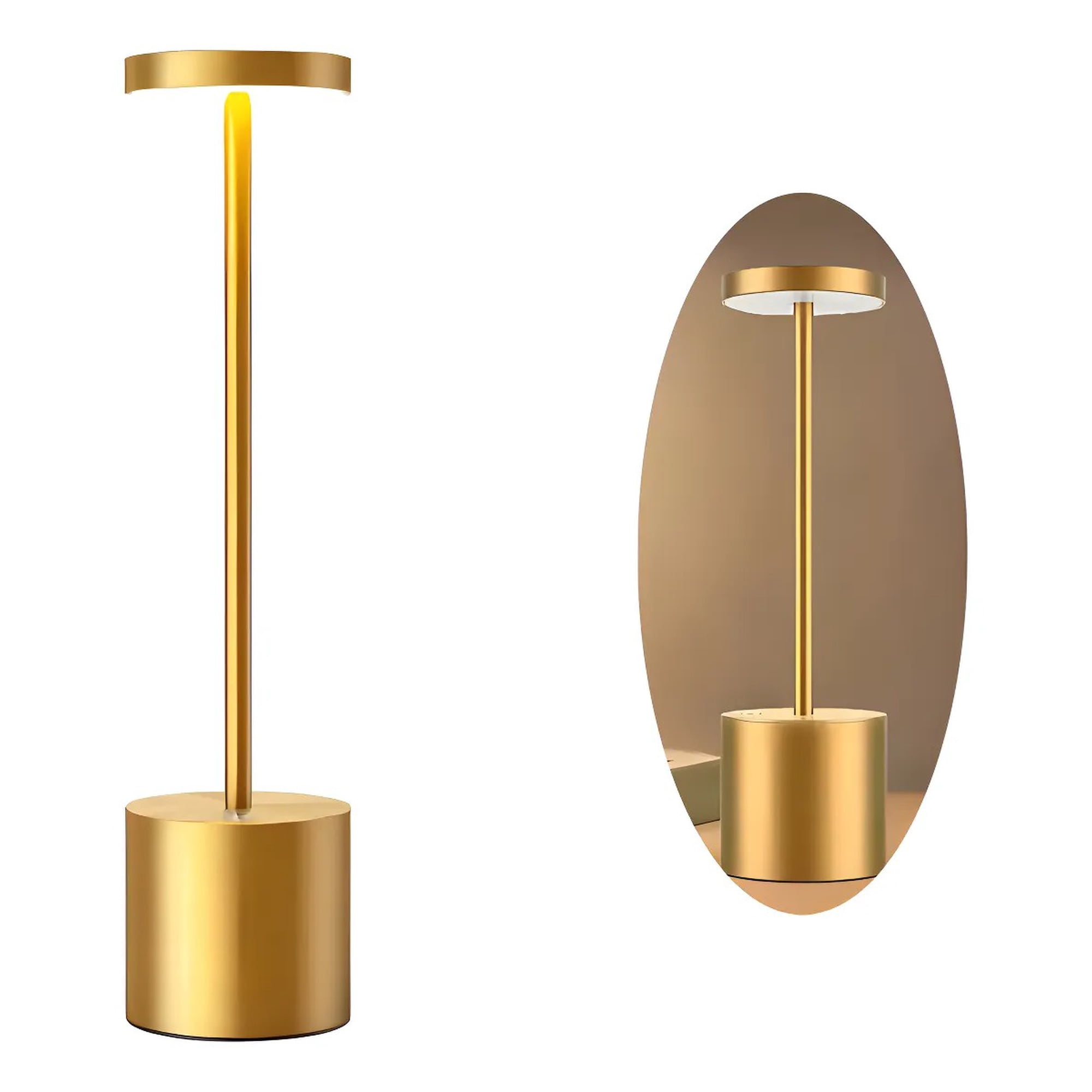 Genérica - Lámpara De Mesa Recargable, Lámpara Inalámbrica Lampara Led