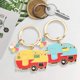 thumbnail image 4 of Juego de llaveros Camper, llavero Happy RV de 2 piezas, llavero único para parejas, llavero retro Camper Deco, regalos únicos para acampar Mujeres Hombres con paquete de bolsa de regalo, regalos Hombr, 4 of 7