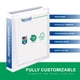 thumbnail image 2 of Binder 3 Anillas 0 5 Pulgadas Capacidad Para 100 Hojas Color Blanco X4, 2 of 8