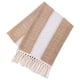 thumbnail image 3 of Corredor De Mesa De Macramé Fiocias Crema Beige Con Borlas Y Diseño Hueco 11.8 x 86.6", 3 of 5