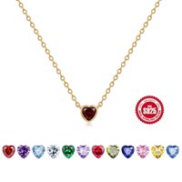 Collar Heshpaws S925 Sterling Silver Pink Diamond