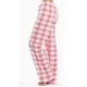 thumbnail image 5 of Pantalones de pijama a cuadros para mujer, 100 % algodón jersey, 5 of 5