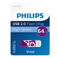 Pendrive 64Gb Philips Vivid Fm64Fd05B - Ps