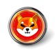 thumbnail image 1 of Shiba Inu-Theme Round Button Badge: Premium Metal Construction, Ideal for High-End Events 2.8 cm, 1 of 6