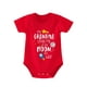 thumbnail image 5 of Baby Girls Cute Casual Romper With "My Grandma Loves Me To The Moon" Print For Summer Pregnancy Gift, 5 of 5