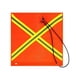 thumbnail image 1 of Bandera de advertencia Bandera de Kayak Naranja Tira reflectante de doble cara Bandera reflectante Señal de advertencia para vehículo de carga Camión, 1 of 5