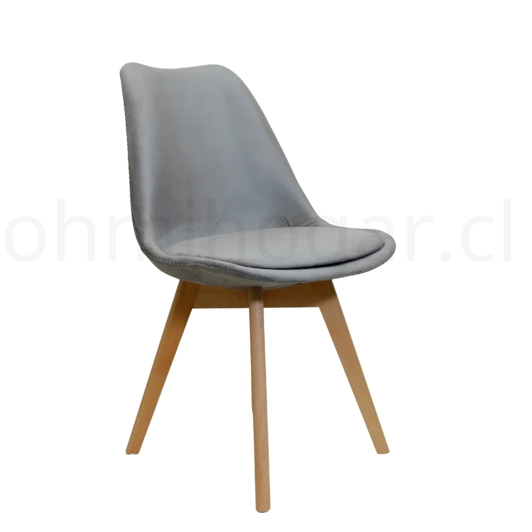 Oh! Mi Hogar ® - Silla Eames Tulip Velvet Acolchada