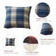 thumbnail image 3 of fundas de almohada a cuadros para exteriores e interiores, cuadradas, estilo granja, decoración del hogar, 45,7 x 45,7 cm, 3 of 5