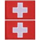 thumbnail image 1 of Parche de tela LIVANS 8 × 5 cm Cruz médica – Pack de 2, 1 of 7