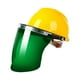 thumbnail image 1 of Campanas De Soldadura Lente De PC Soporte De Aluminio Gorra De Trabajo Sombrero Para Soldadura Pulido Mig Verde, 1 of 5