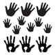 thumbnail image 1 of Decomural Hand Print School Nursery Set WS-33361, 1 of 2