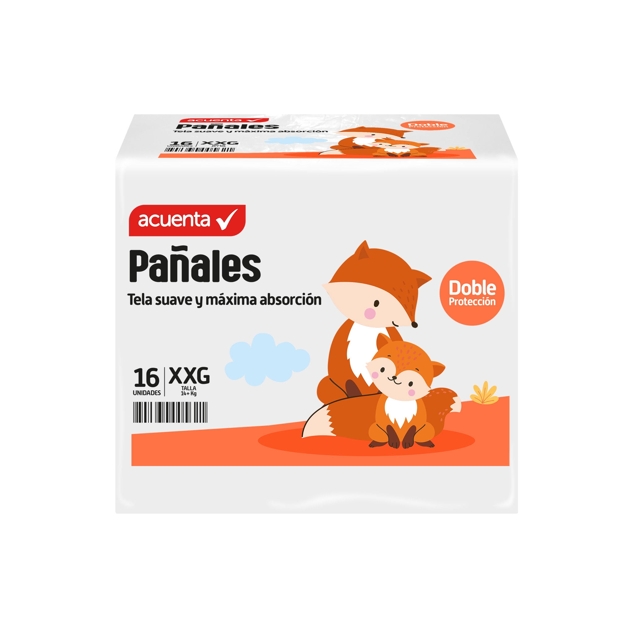 Pañales Pants Xxg 16 Un Acuenta