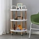 thumbnail image 2 of Carro Organizador De Cocina Con 3 Niveles Y Ruedas Blanco, 2 of 4