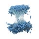 thumbnail image 5 of 1 paquete artificial mate cabezas dobles flor estambre pistilo azul marino, 5 of 5