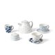thumbnail image 1 of Juego de té Lenox Blue Bay de 9 piezas en porcelana, 1 of 9