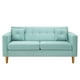thumbnail image 1 of Sofa New Retro 3C Felpa 04 Verde Agua, 1 of 6