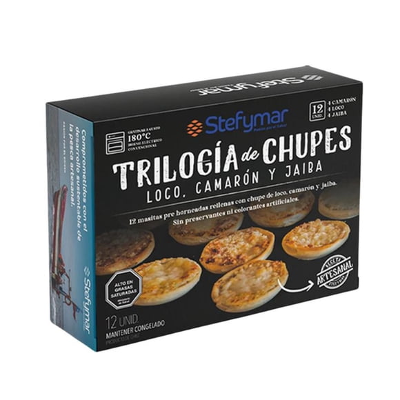 Trilogía De Chupes De Loco, Camarón Y Jaiba 12 Un, 1 Un