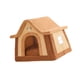 thumbnail image 3 of Casa Para Perros De Interior Con Base Antideslizante, Cama Suave Para Cachorros, Gatos Y Gatitos De Interior M, 3 of 5