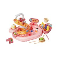 Babyluna - Juego Didáctico 2 En 1 Pesca Milagrosa Lavadero Con 22 Pzas