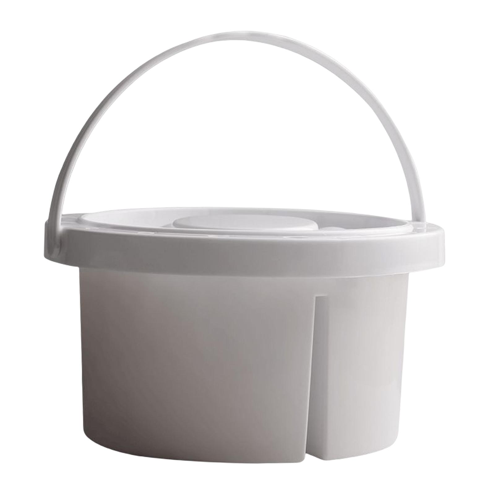 Magideal - Lavadora De Pinceles De Pintura Multiusos Con Paleta Desmontable Pincel De Lavado Cubo De Lavado Limpiador De Pinceles De Pintura Para Acuarela Aceite