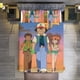 thumbnail image 1 of Pokemon And Ash 3 Piece Sets Full/Queen Size - Reversible Microfiber Quilts with Shams Soft Lightweight Bedspread Coverlet Comforter for All Season Bed Sheets, 1 of 4