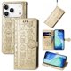 thumbnail image 2 of Funda Cartera FOXDOCK para iPhone 17 Pro Max , Flip PU con Relieve de Gatos y Perros, Tarjetero y Soporte, 2 of 6